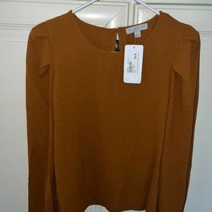 Allison Joy puff sleeve blouse form Evereve